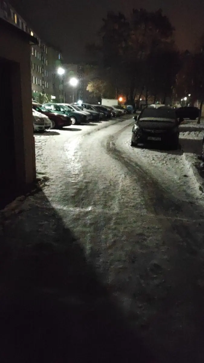 Oblodzone drogi