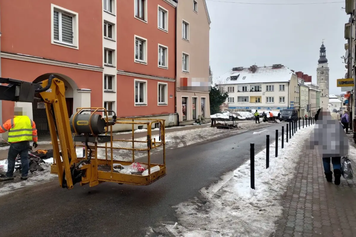 Utrudnienia w centrum