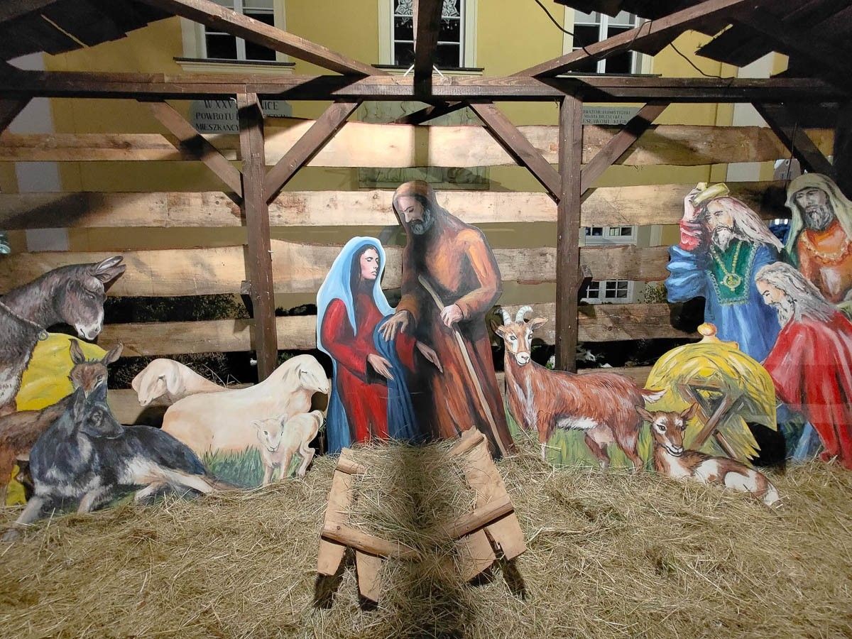 Świąteczne dekoracje w Bolesławcu