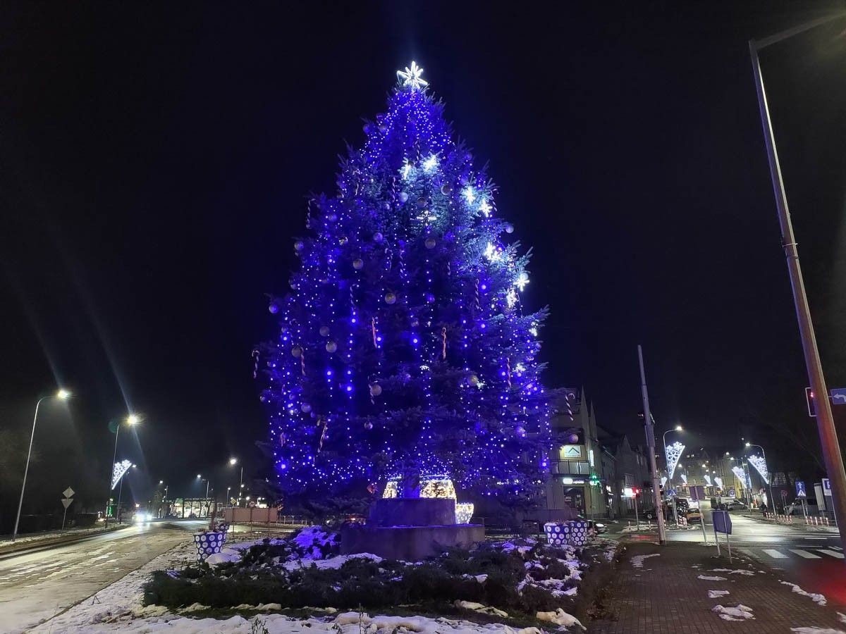 Świąteczne dekoracje w Bolesławcu