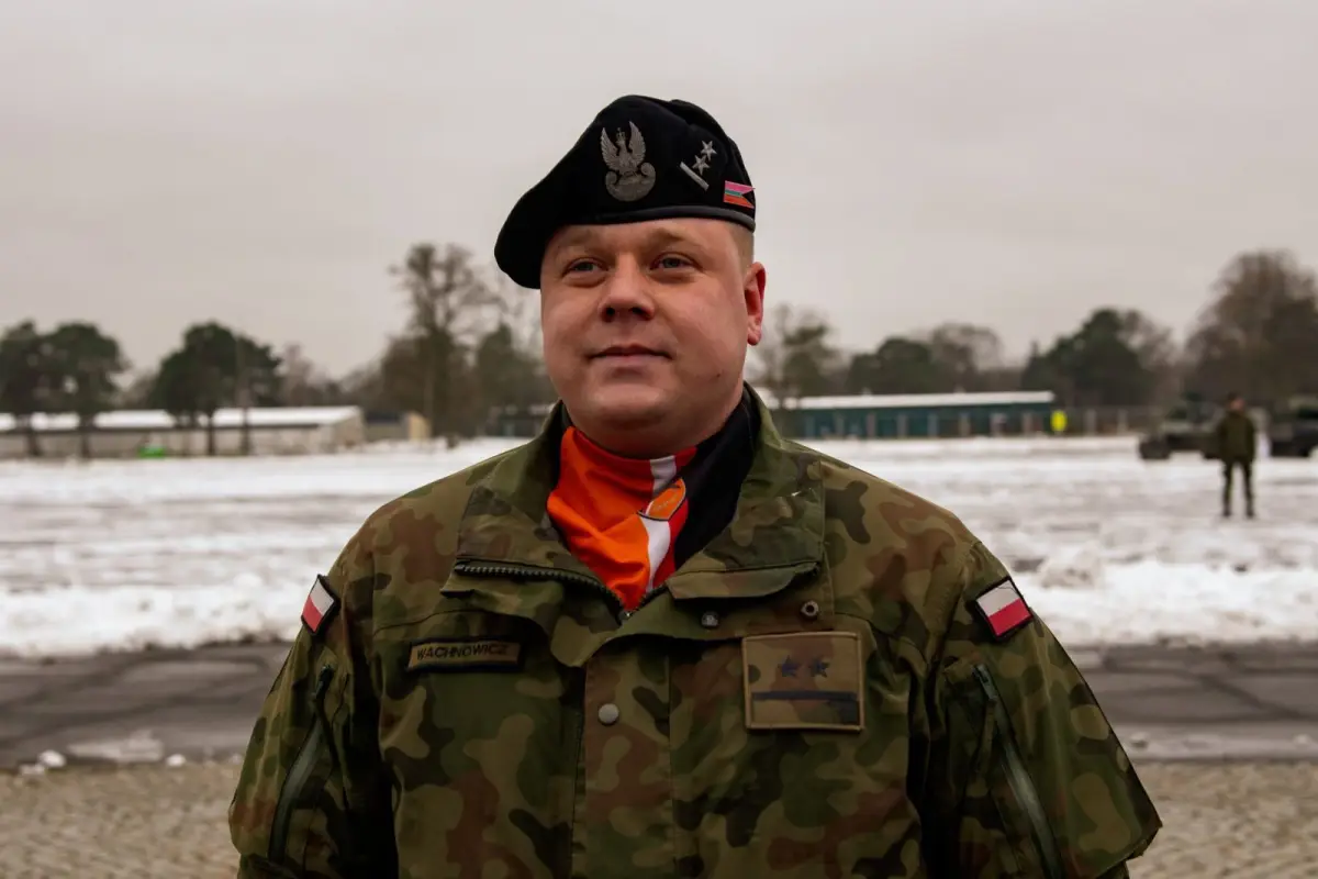 Uroczystość w 10 Brygadzie Kawalerii Pancernej w Świętoszowie