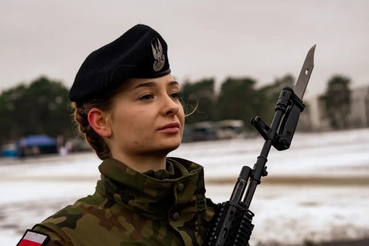 Урочистість у 10-й Бронекавалерійській бригаді в Świętoszów