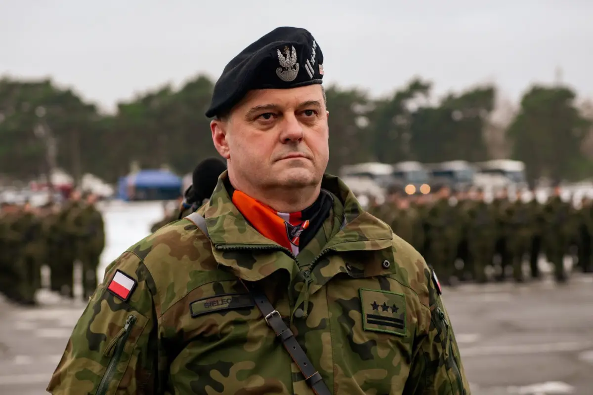Ceremony at the 10th Armored Cavalry Brigade in Świętoszów