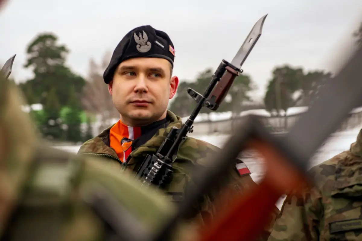 Урочистість у 10-й Бронекавалерійській бригаді в Świętoszów