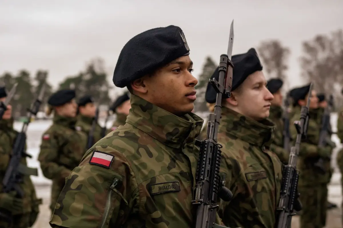Uroczystość w 10 Brygadzie Kawalerii Pancernej w Świętoszowie