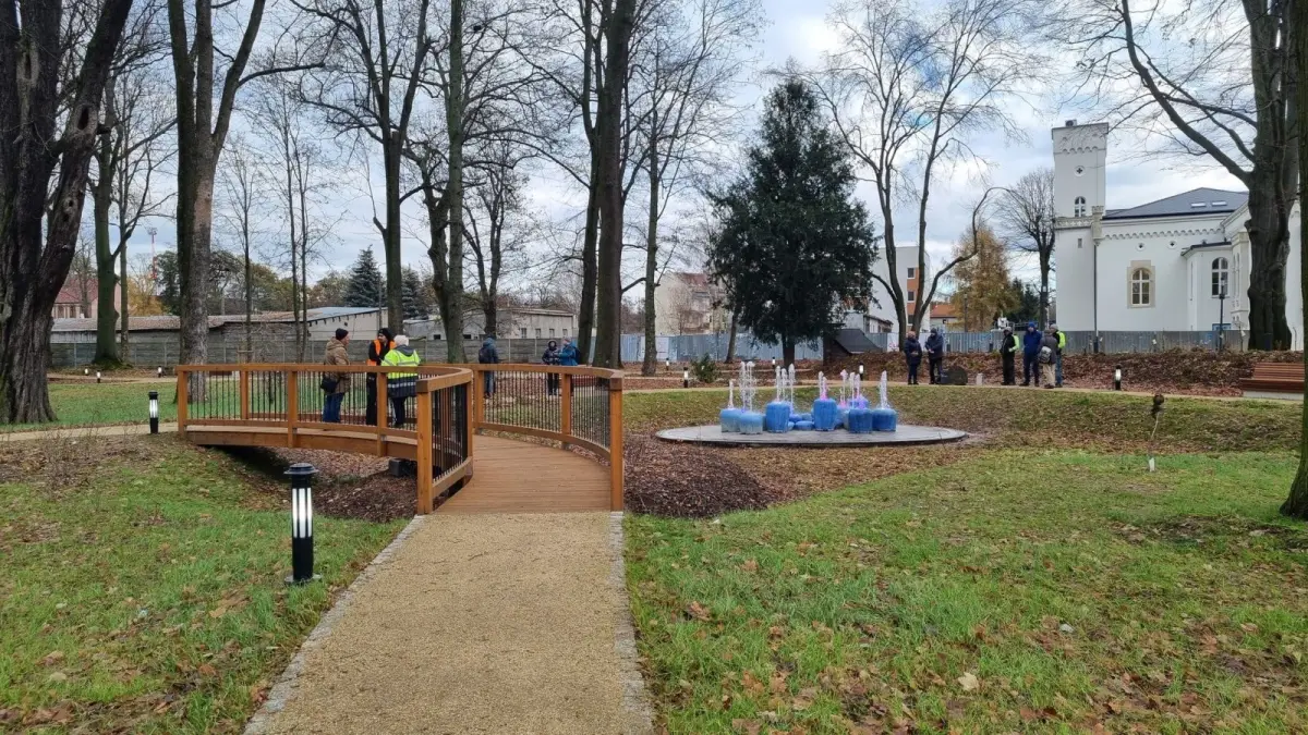 Park przy Zgorzeleckiej w Bolesławcu