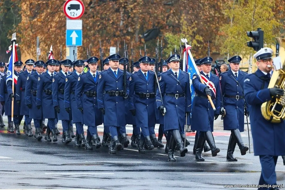 Pogrzeb dolnośląskich policjantów