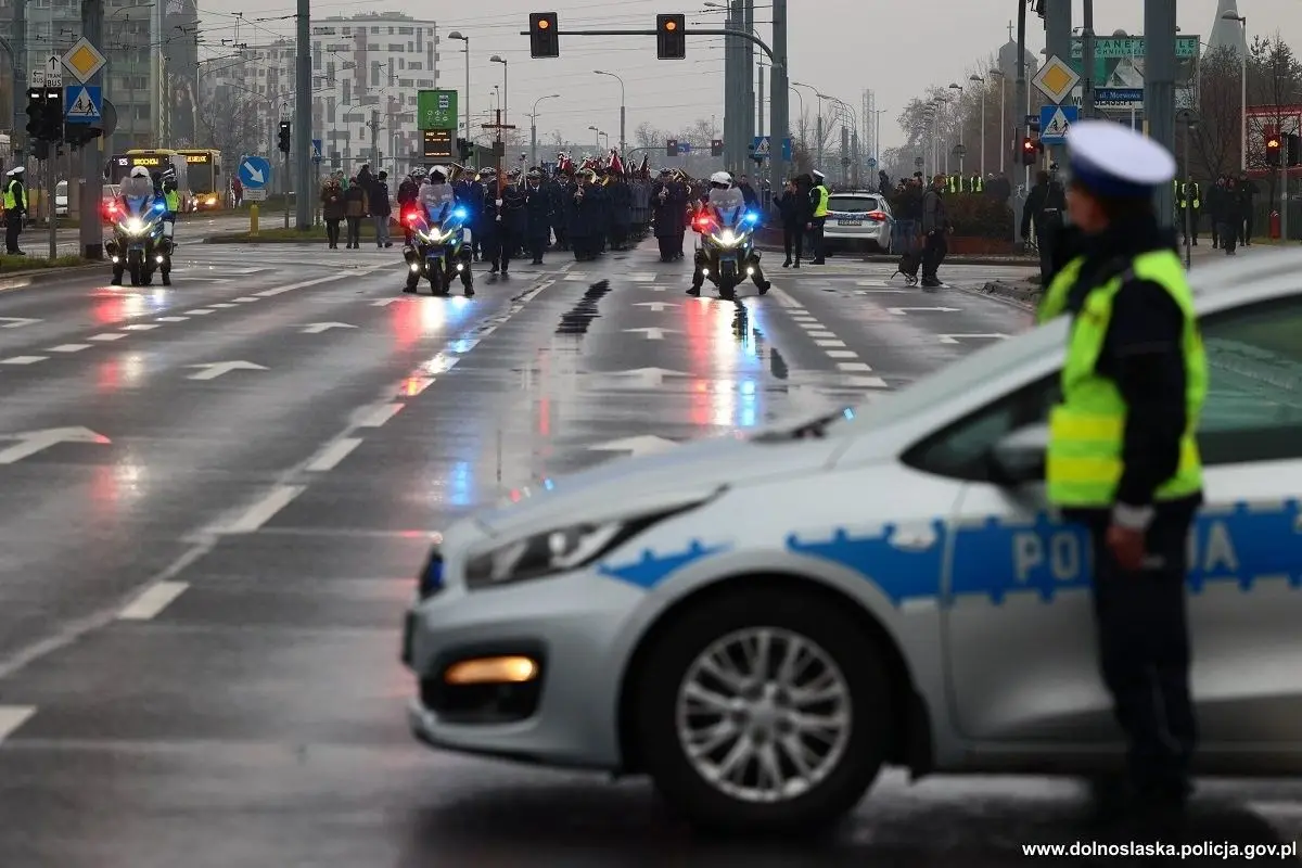 Pogrzeb dolnośląskich policjantów