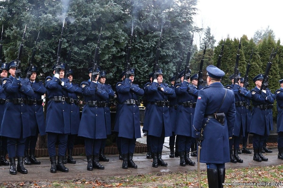 Pogrzeb dolnośląskich policjantów