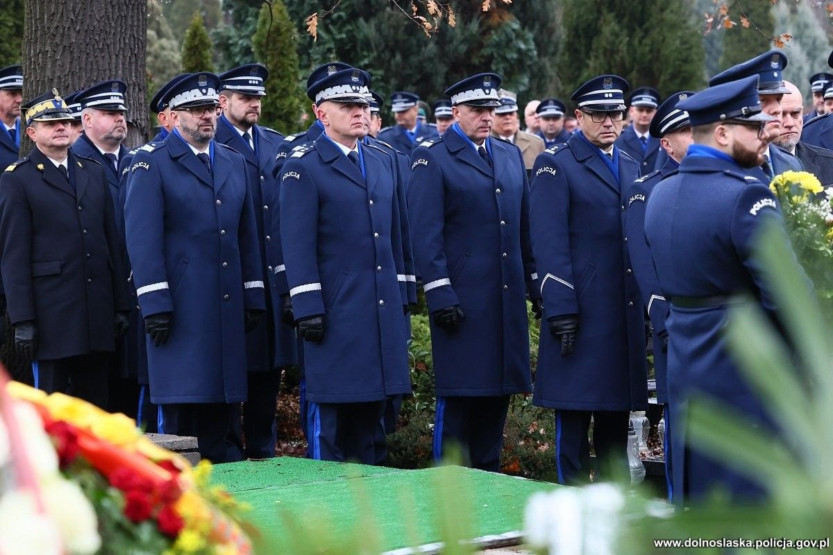 Pogrzeb dolnośląskich policjantów