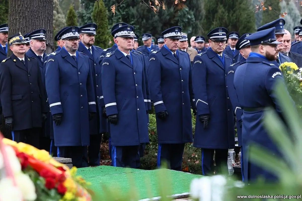 Pogrzeb dolnośląskich policjantów