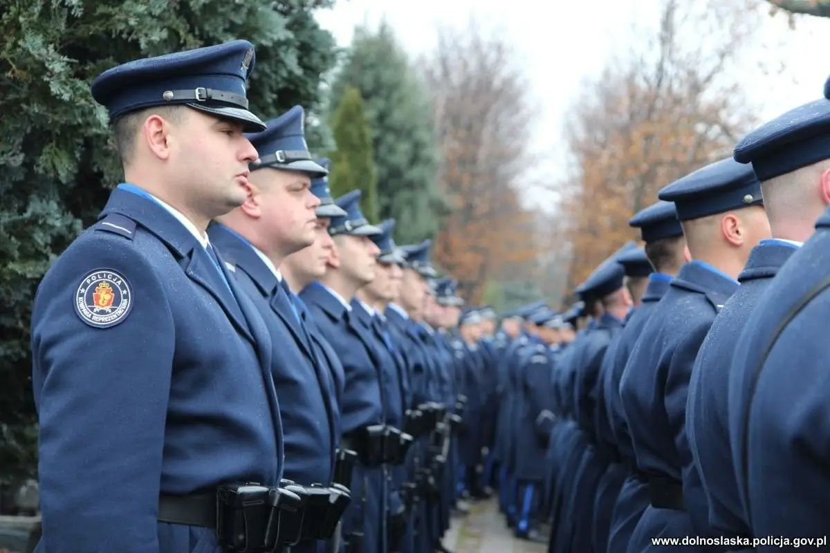 Pogrzeb dolnośląskich policjantów