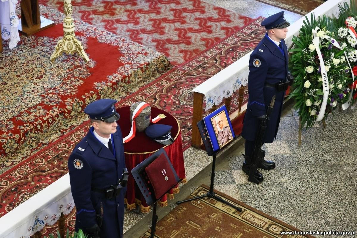 Pogrzeb dolnośląskich policjantów