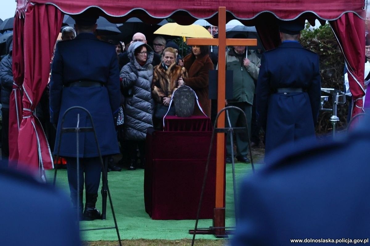Pogrzeb dolnośląskich policjantów