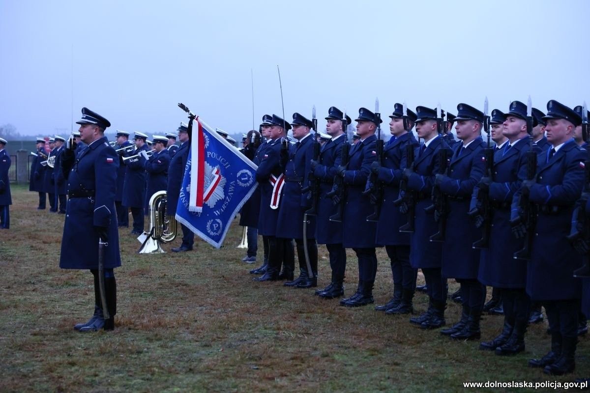 Pogrzeb dolnośląskich policjantów