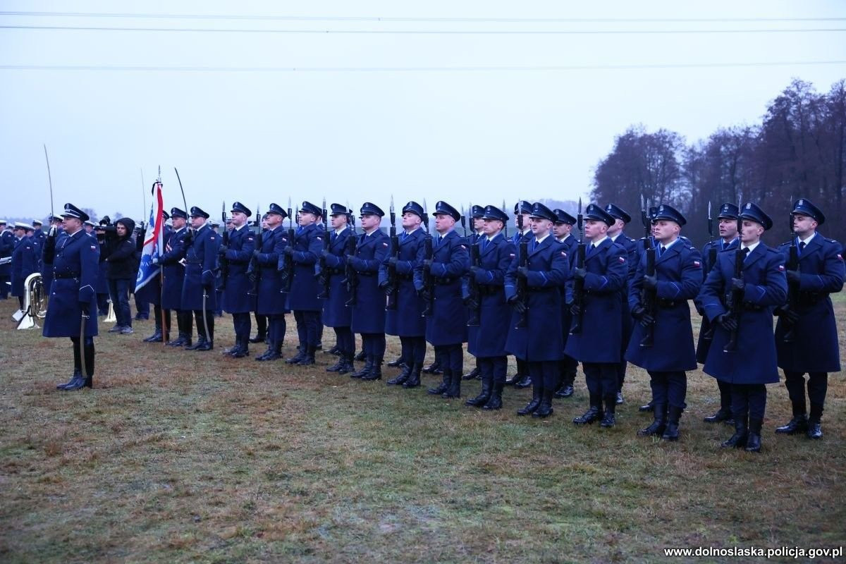 Pogrzeb dolnośląskich policjantów