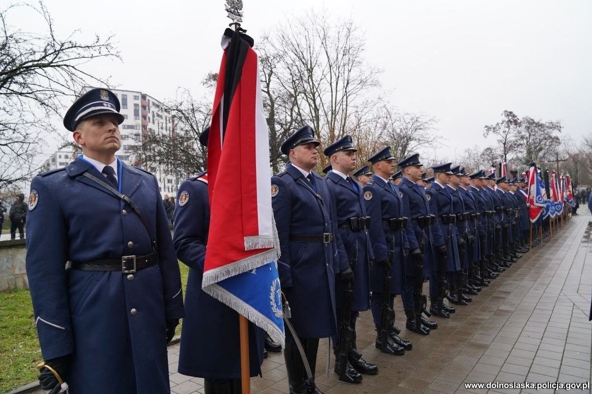 Pogrzeb dolnośląskich policjantów