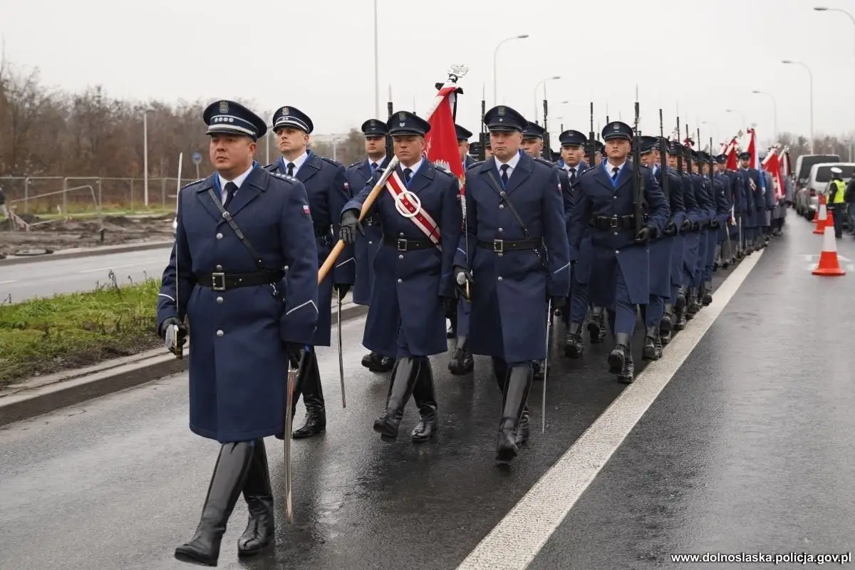 Pogrzeb dolnośląskich policjantów