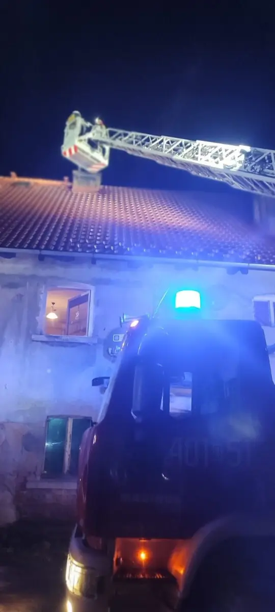 Pożar w Modle