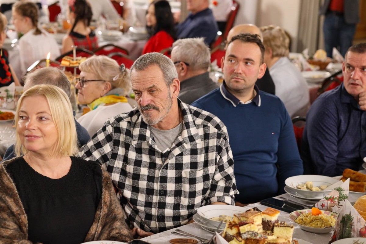 Wigilia wielu kultur w Gromadce