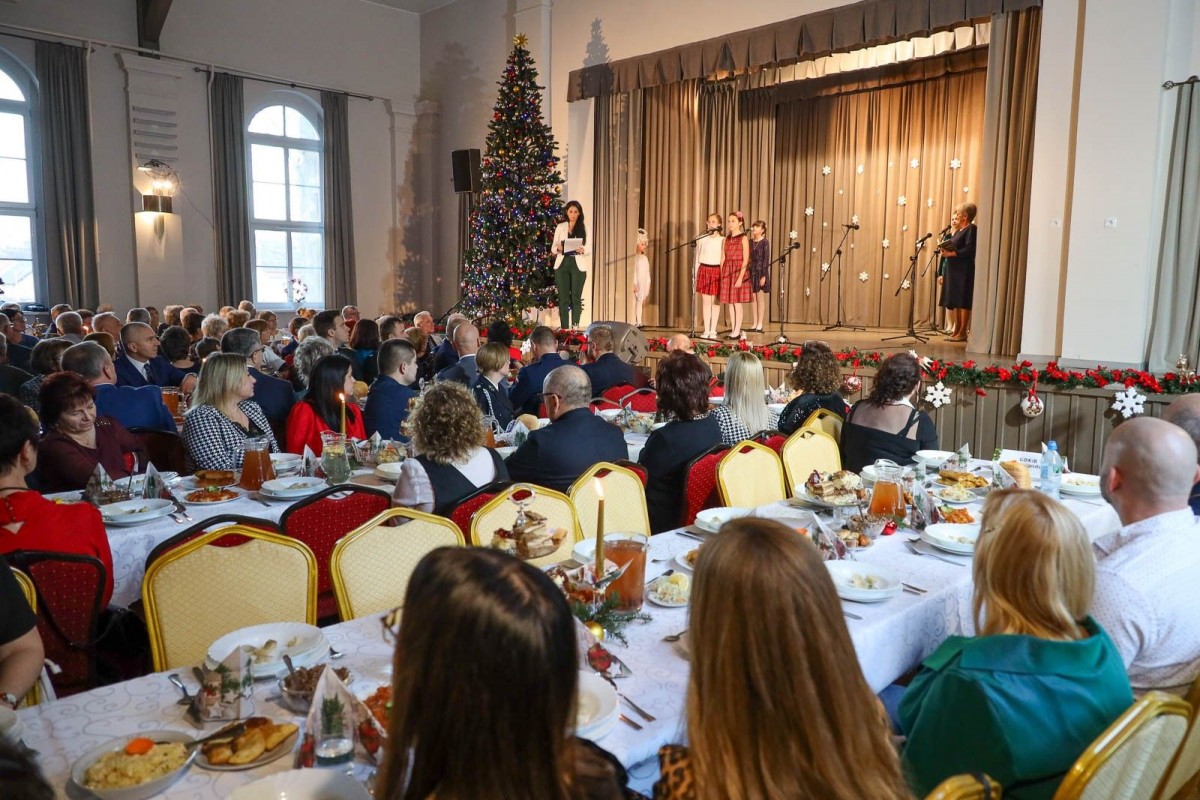 Wigilia wielu kultur w Gromadce