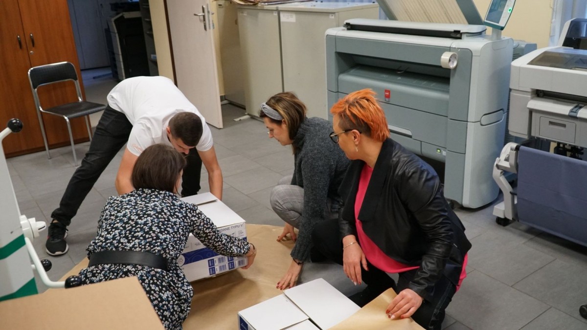 „Szlachetna Paczka” w Starostwie Powiatowym w Bolesławcu