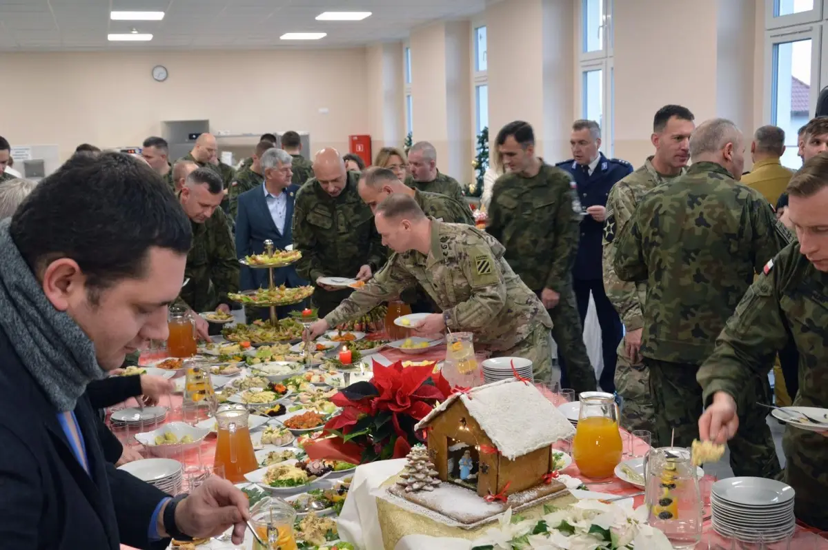 Wigilia w 23 Śląskim Pułku Artylerii w Bolesławcu