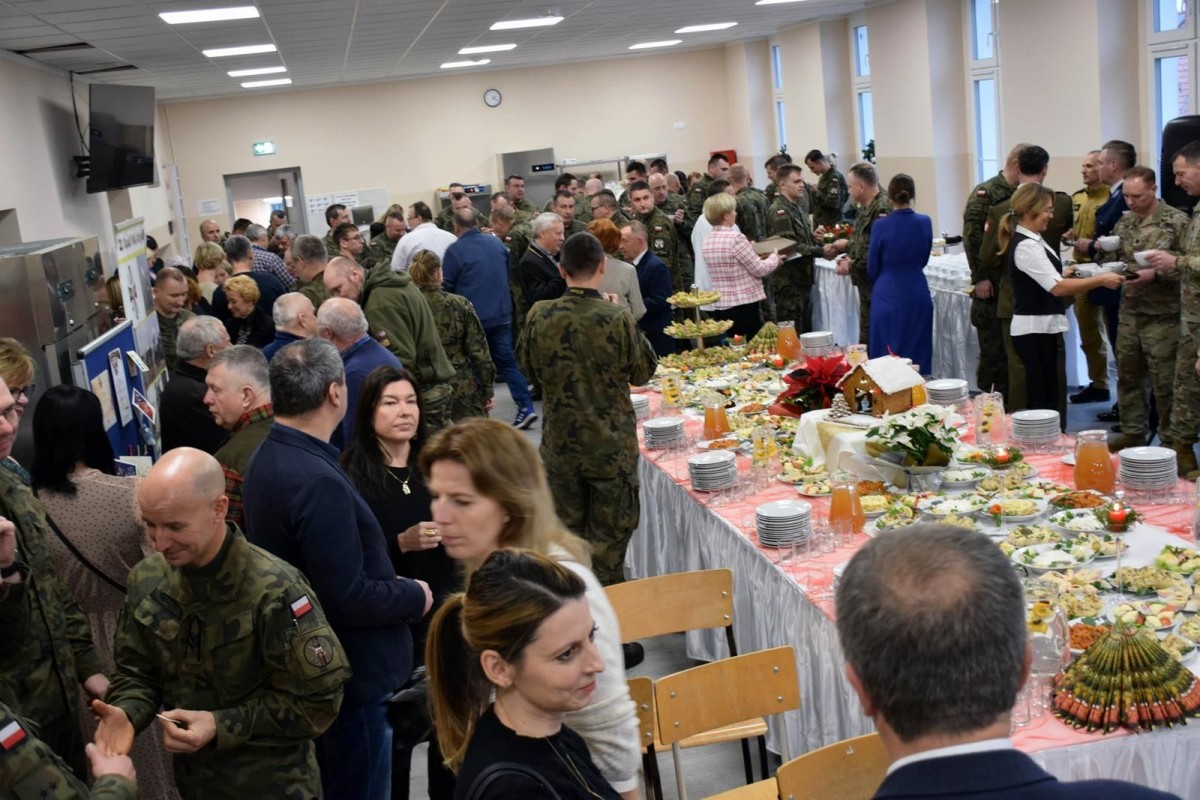 Wigilia w 23 Śląskim Pułku Artylerii w Bolesławcu