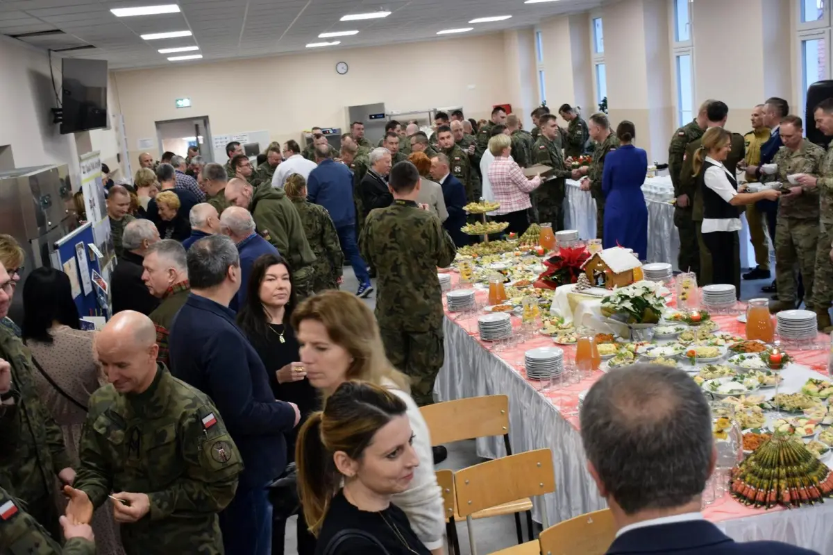 Wigilia w 23 Śląskim Pułku Artylerii w Bolesławcu