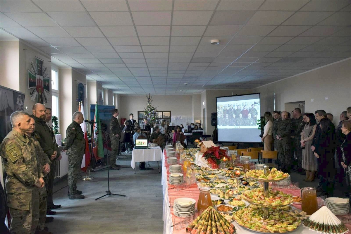 Wigilia w 23 Śląskim Pułku Artylerii w Bolesławcu