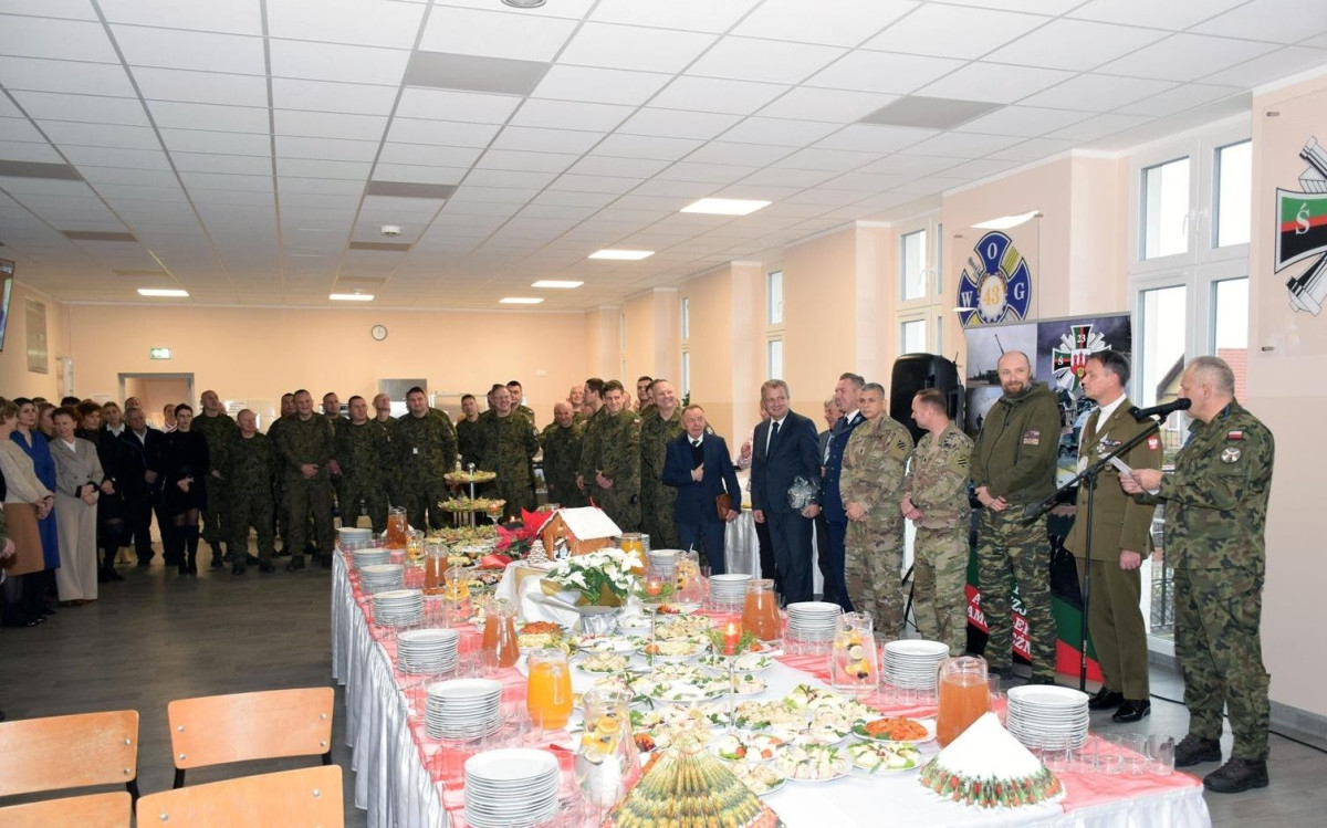 Wigilia w 23 Śląskim Pułku Artylerii w Bolesławcu