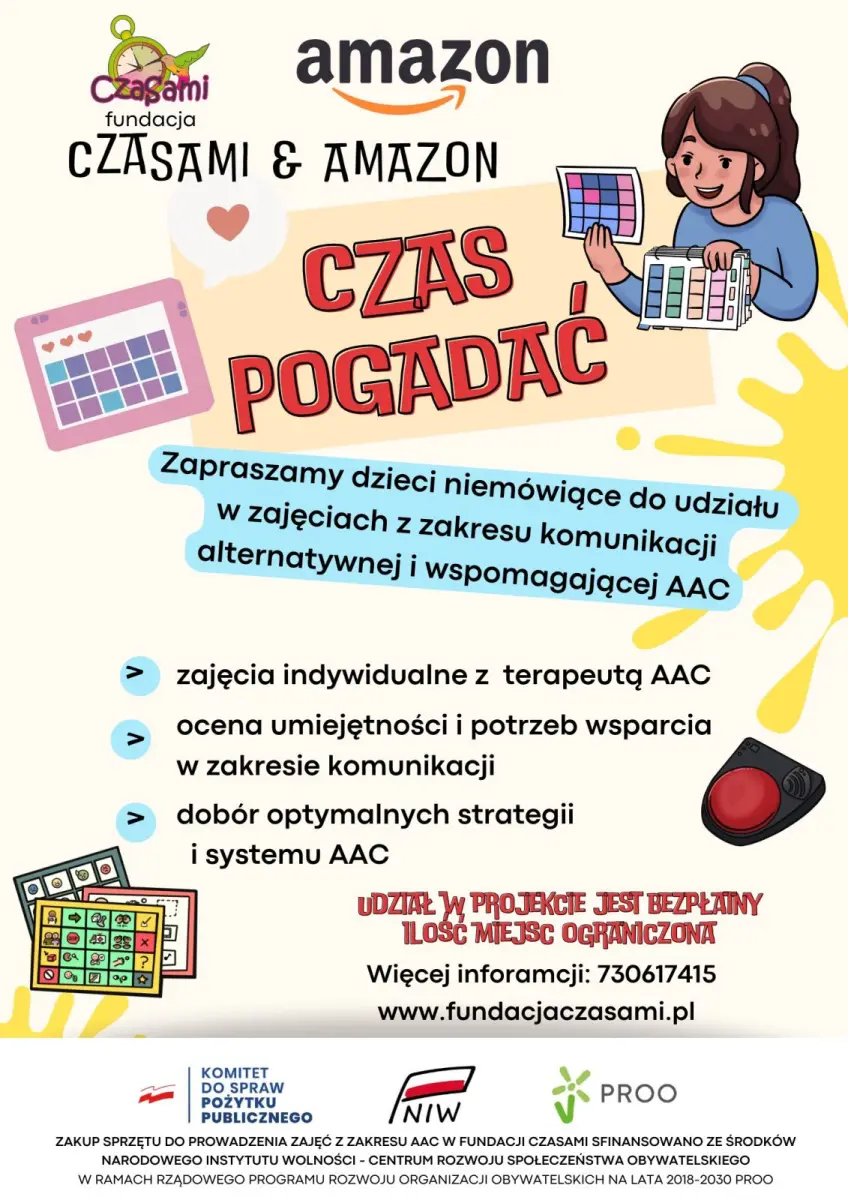 Plakat akcji Czas Pogadać