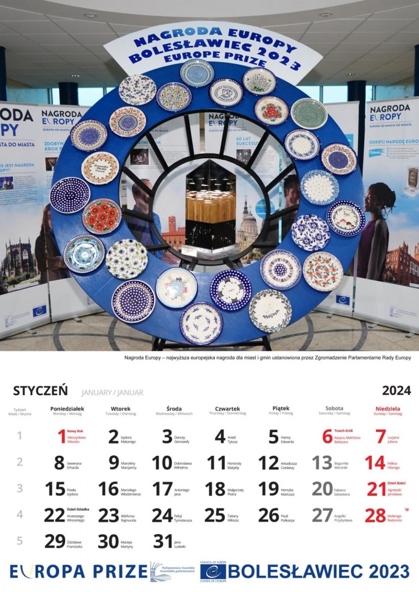Kalendarz miejski na 2024 rok