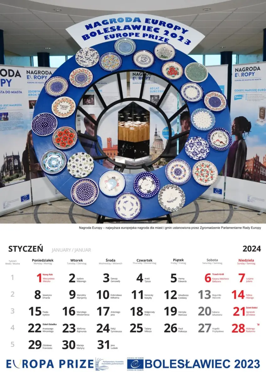 Kalendarz miejski na 2024 rok