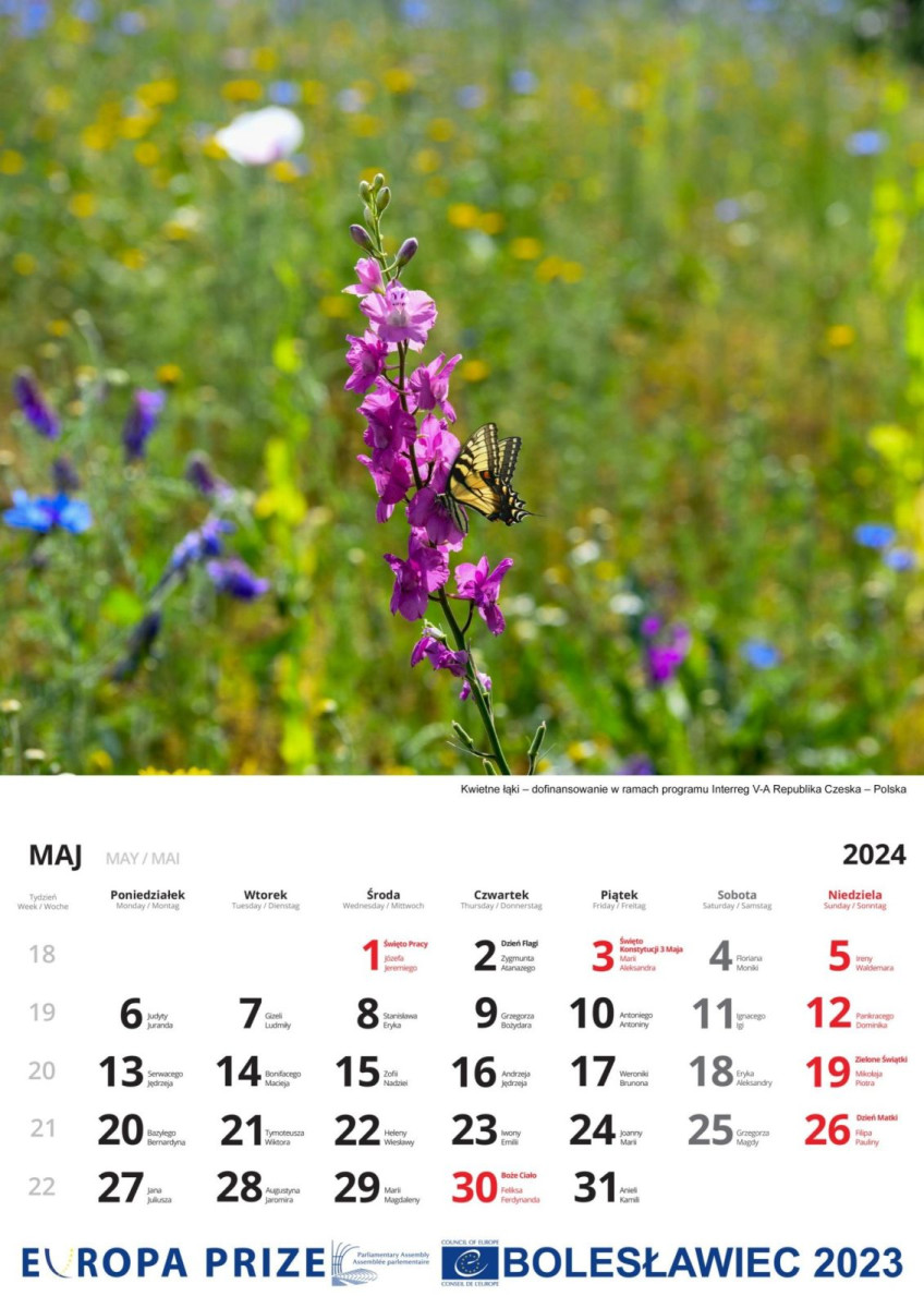 Kalendarz miejski na 2024 rok