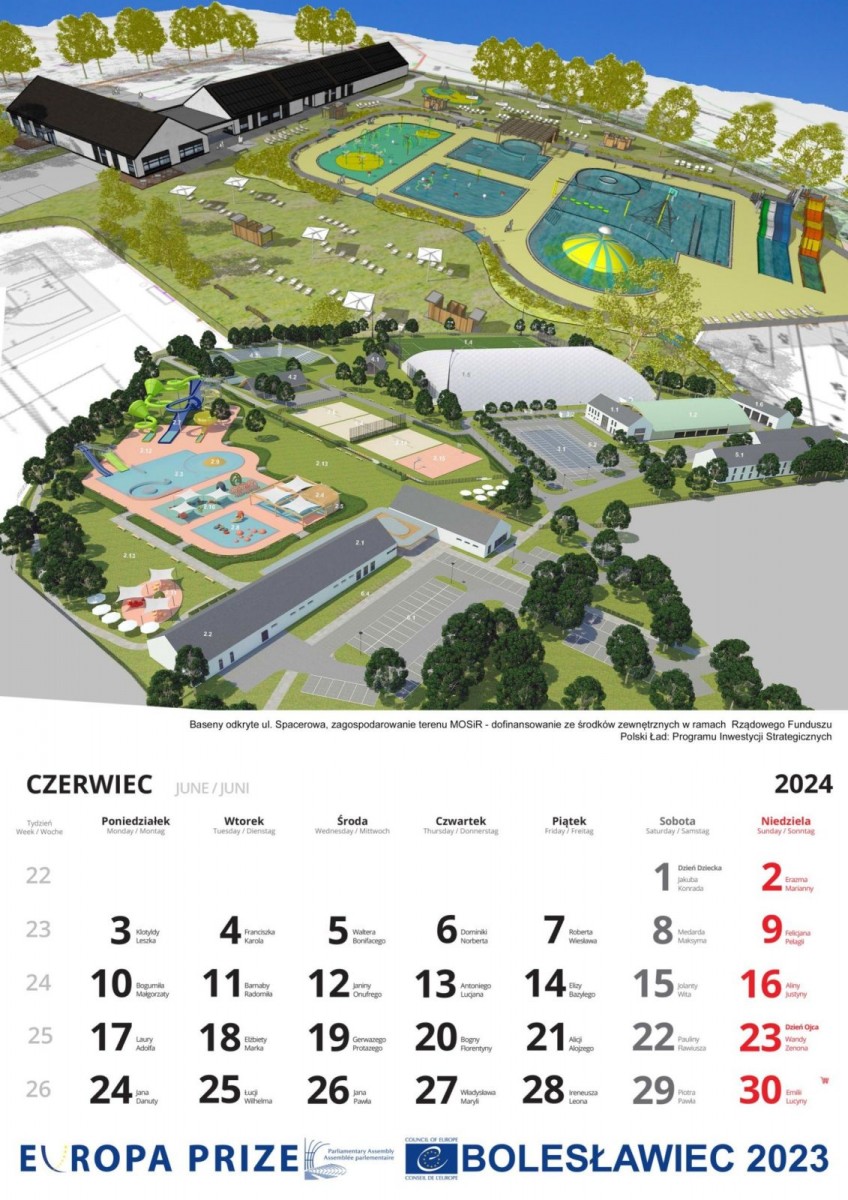 Kalendarz miejski na 2024 rok