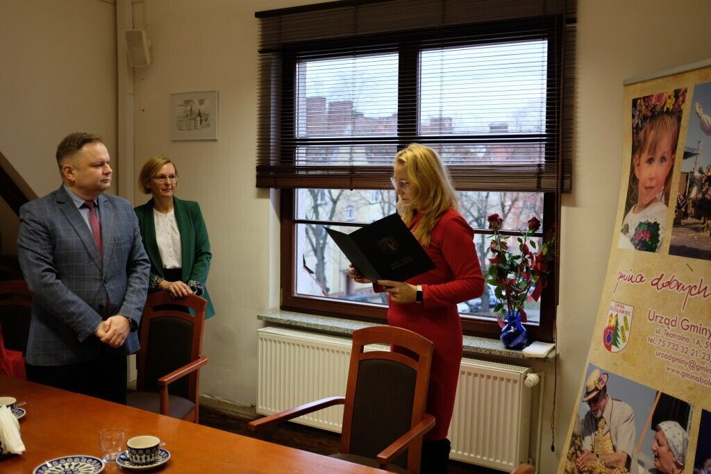 Uroczystość w UG Bolesławiec