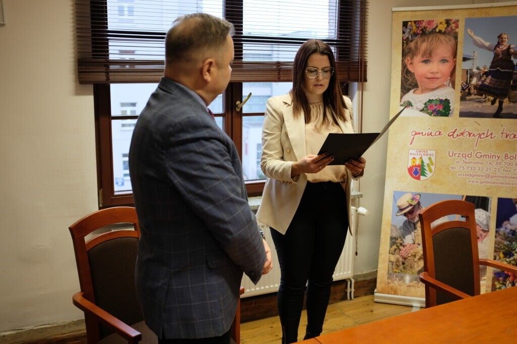 Uroczystość w UG Bolesławiec