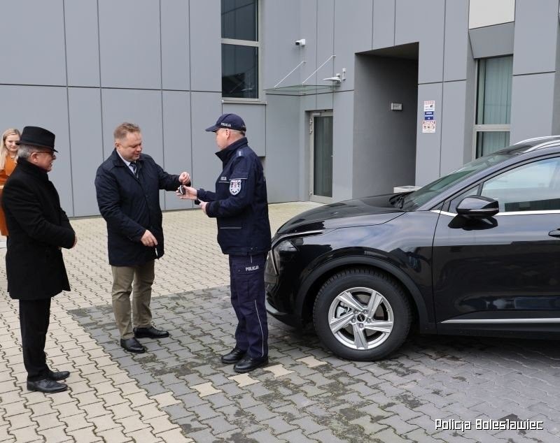 Uroczystość w KPP Bolesławiec