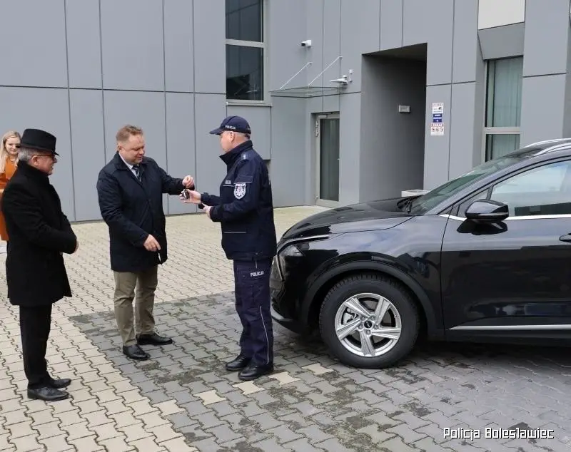Uroczystość w KPP Bolesławiec