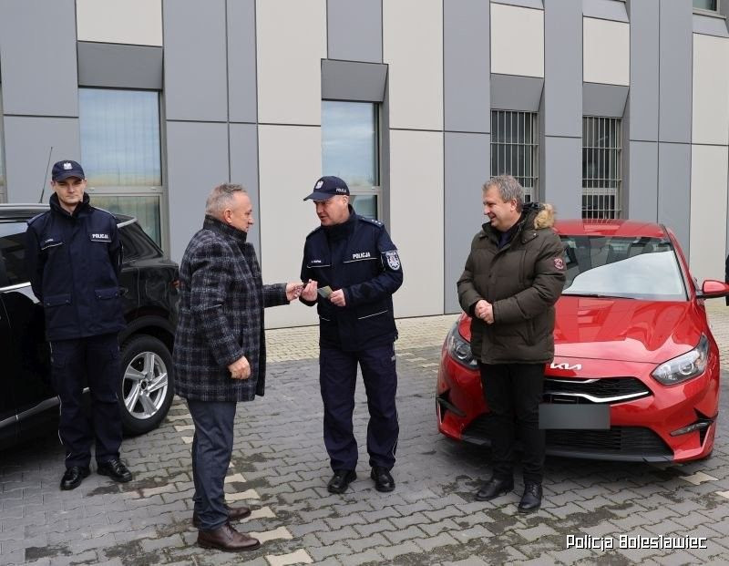 Uroczystość w KPP Bolesławiec