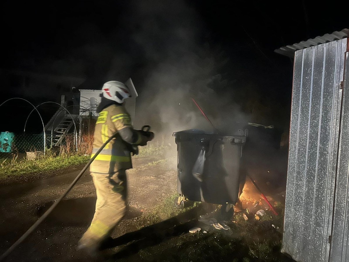 Akcja straży pożarnej w Osiecznicy