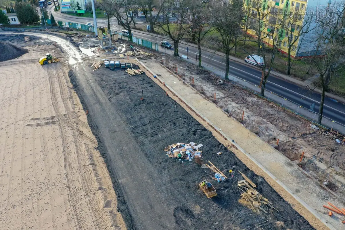 Intensywne prace budowlane na stadionie miejskim w Bolesławcu