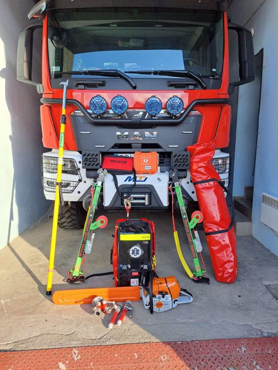 Działania OSP Krzyżowa