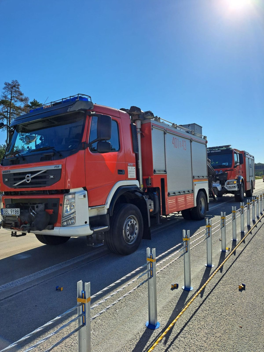 Działania OSP Krzyżowa