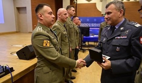 Dowódca bolesławieckich saperów doceniony