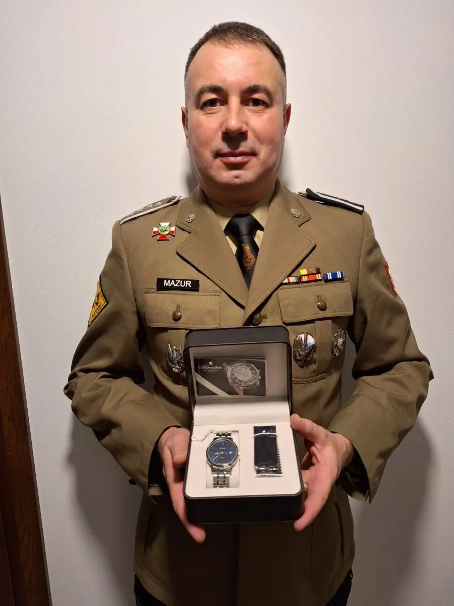Dowódca bolesławieckich saperów doceniony