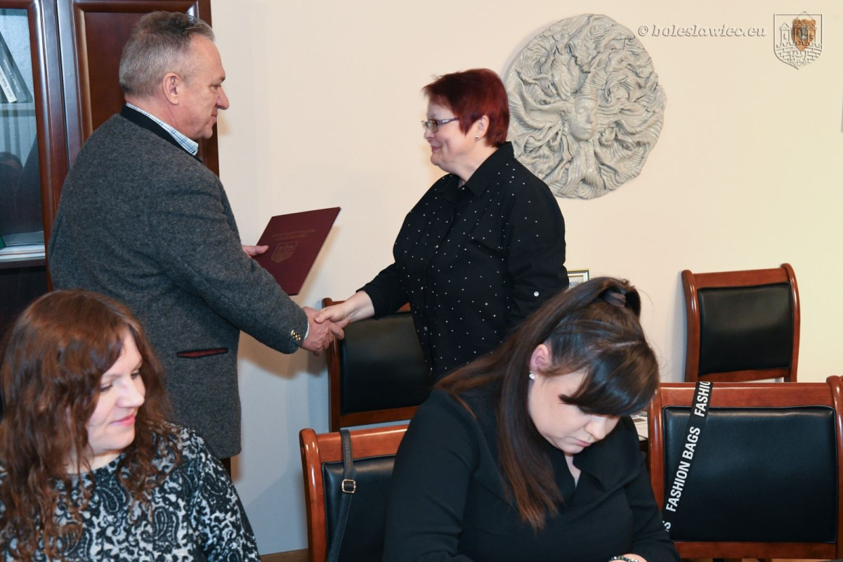 Uroczystość w bolesławieckim ratuszu