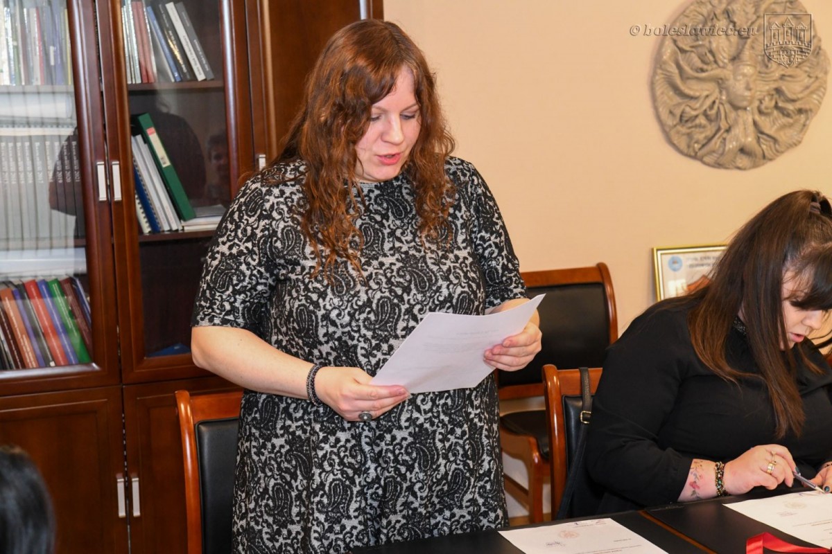 Uroczystość w bolesławieckim ratuszu