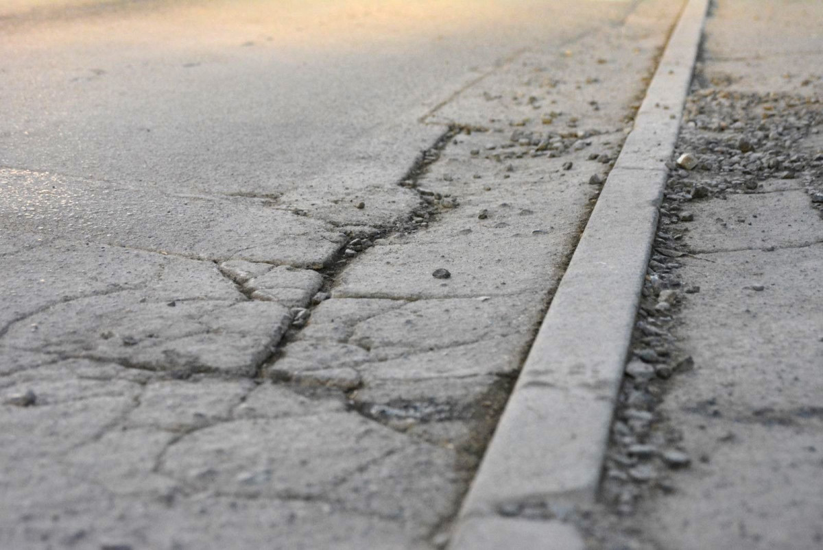 Droga przy Orlej w Bolesławcu